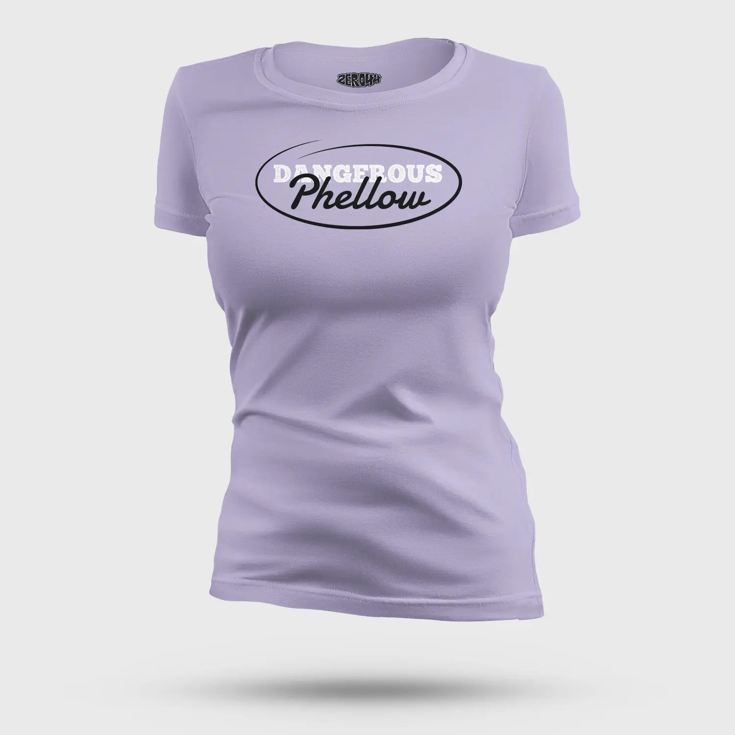 Dangerous Phellow Women's T-Shirt in Lavender Color