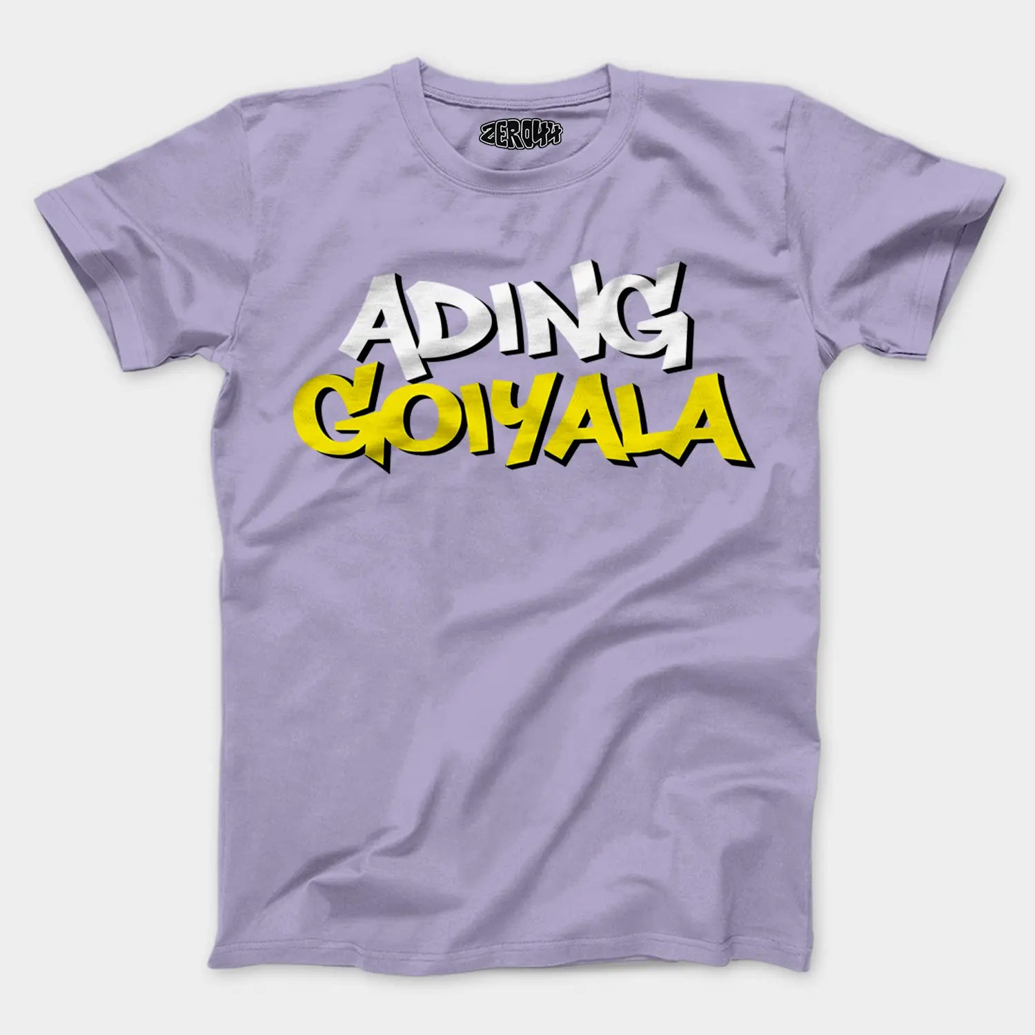 Ading Goiyala Men/Unisex T-Shirt in Lavender Color