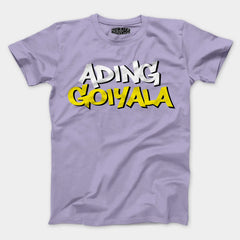 Ading Goiyala Men/Unisex T-Shirt in Lavender Color