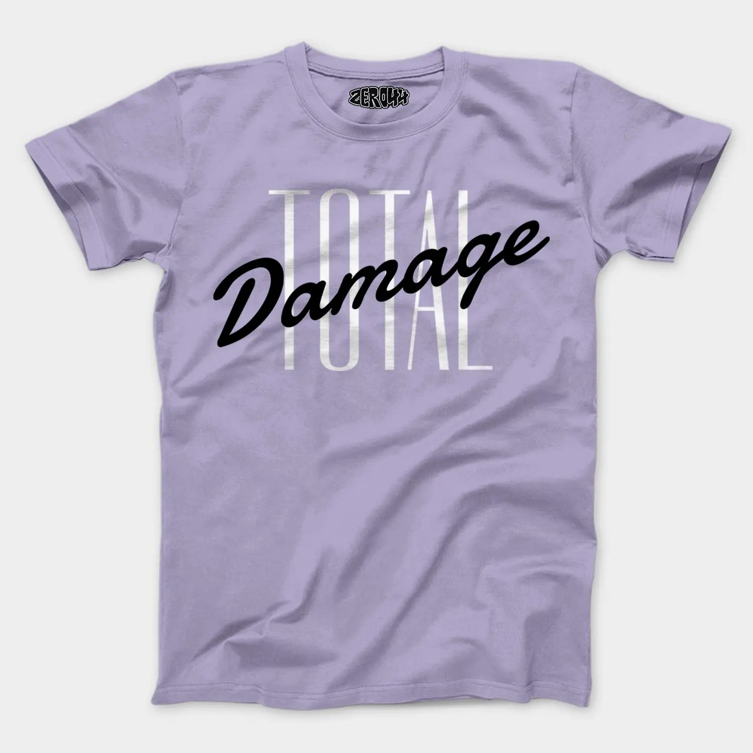 Total Damage Men/Unisex T-Shirt in Lavender Color