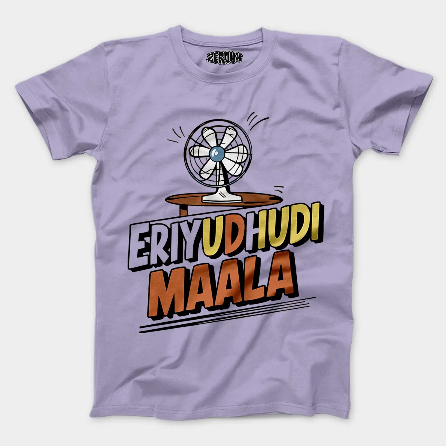 Eriyudhudi Maala Men/Unisex T-Shirt in Lavender Color