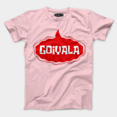 Goiyala Men/Unisex T-Shirt in Light Baby Pink Color