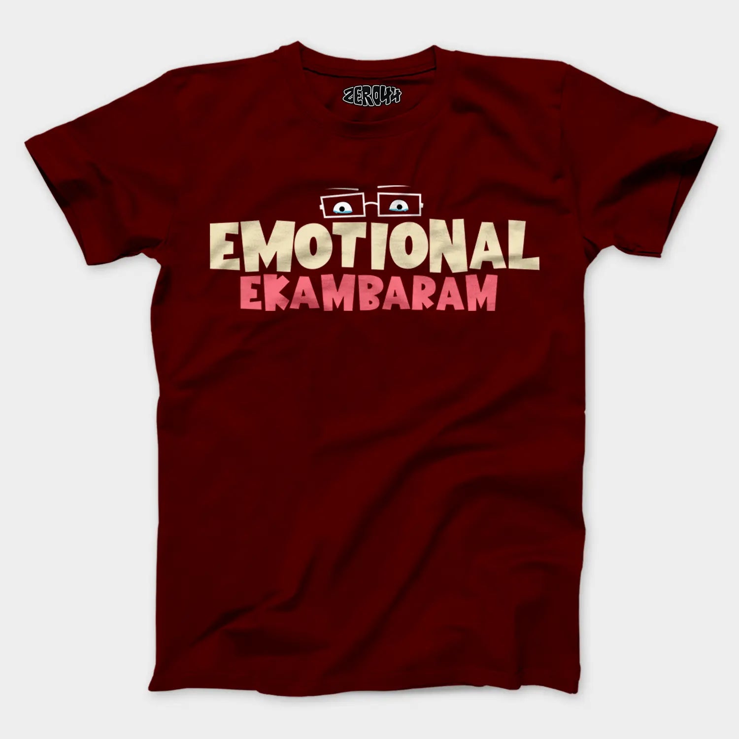 Emotional Ekambaram Men/Unisex T-Shirt in Maroon Color