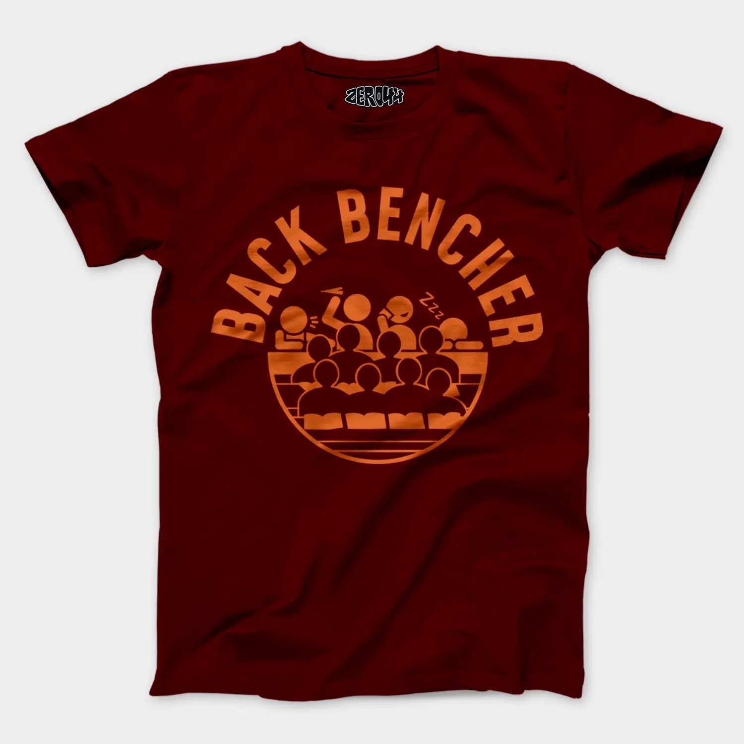 Back Bencher Men/Unisex T-Shirt in Maroon Color