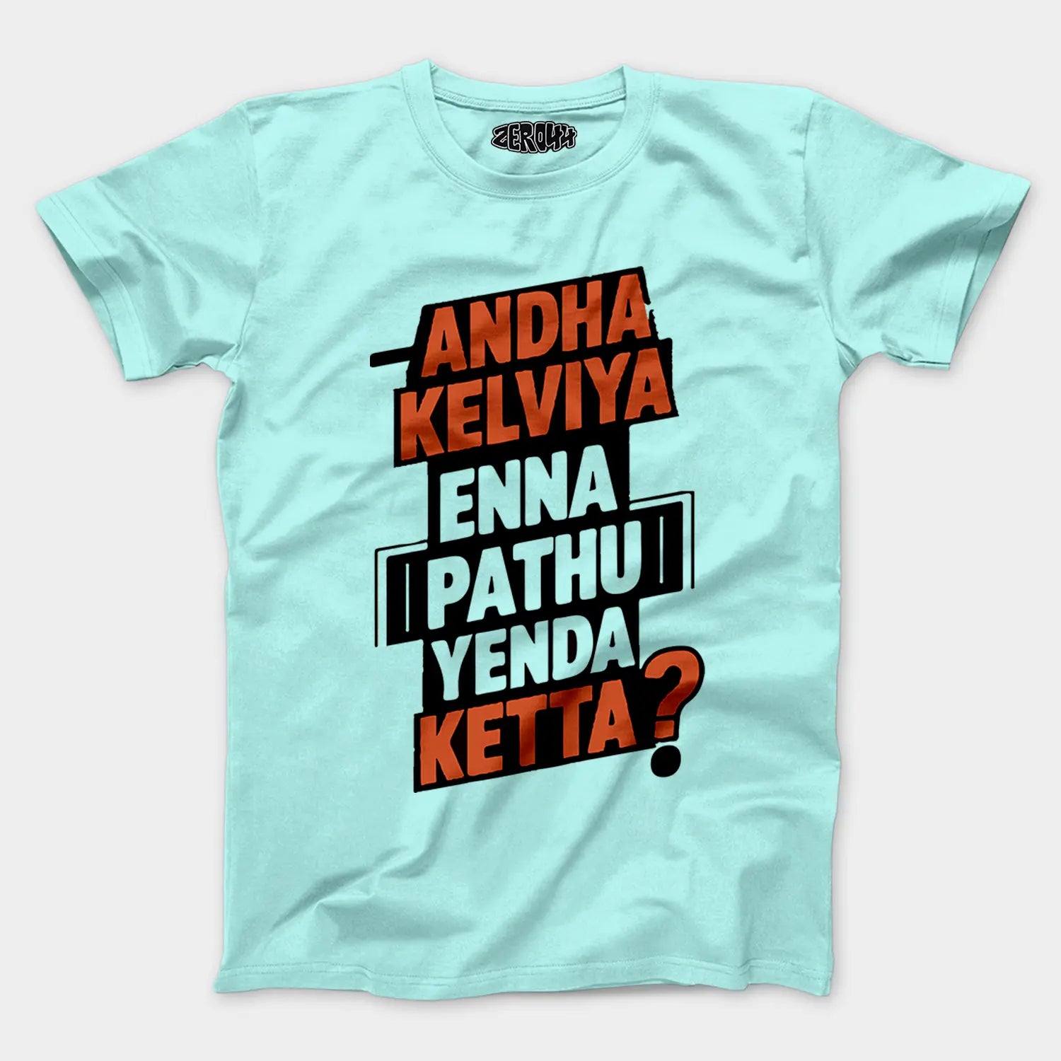 Andha Kelviya Enna Pathu Yenda Ketta Men/Unisex T-Shirt in Mint Color