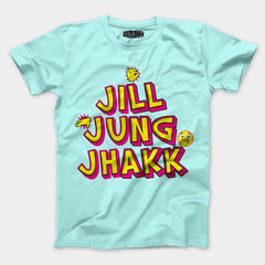 Jill Jung Jhakk Men/Unisex T-Shirt in Mint Color