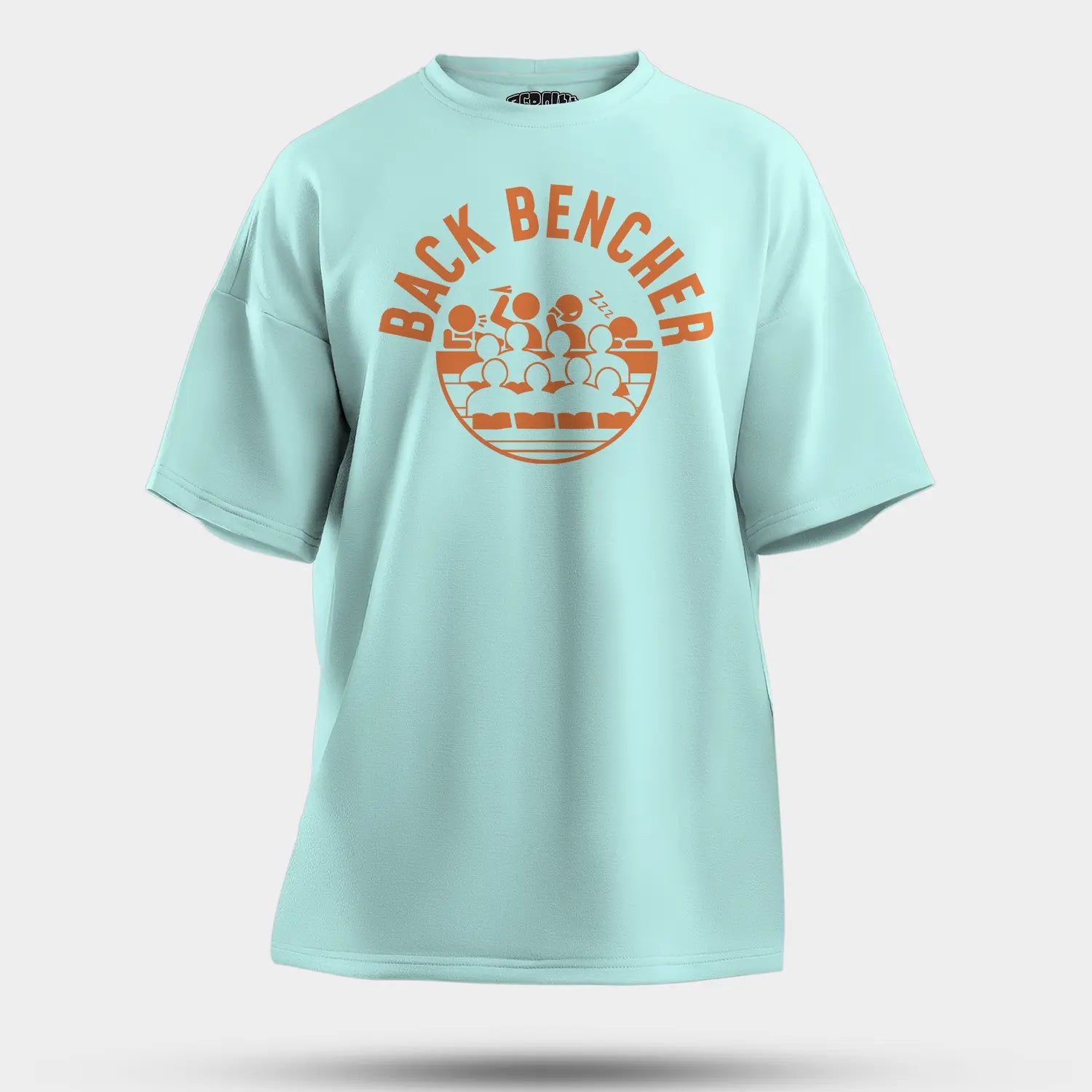 Back Bencher Men/Unisex Oversized T-Shirt in Mint Color