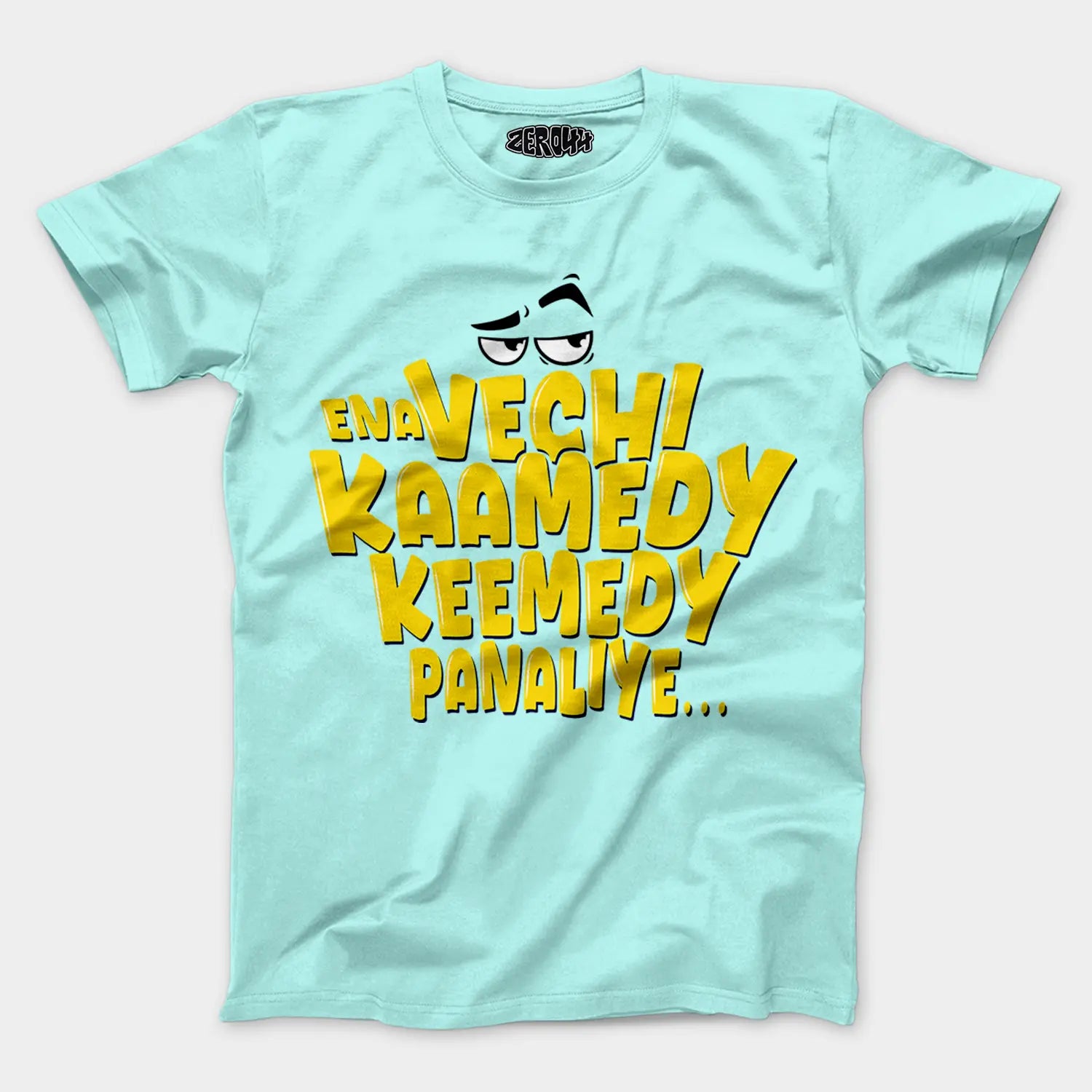 Ena Vechi Kaamedy Keemady Panaliye Men/Unisex T-Shirt in Mint Color