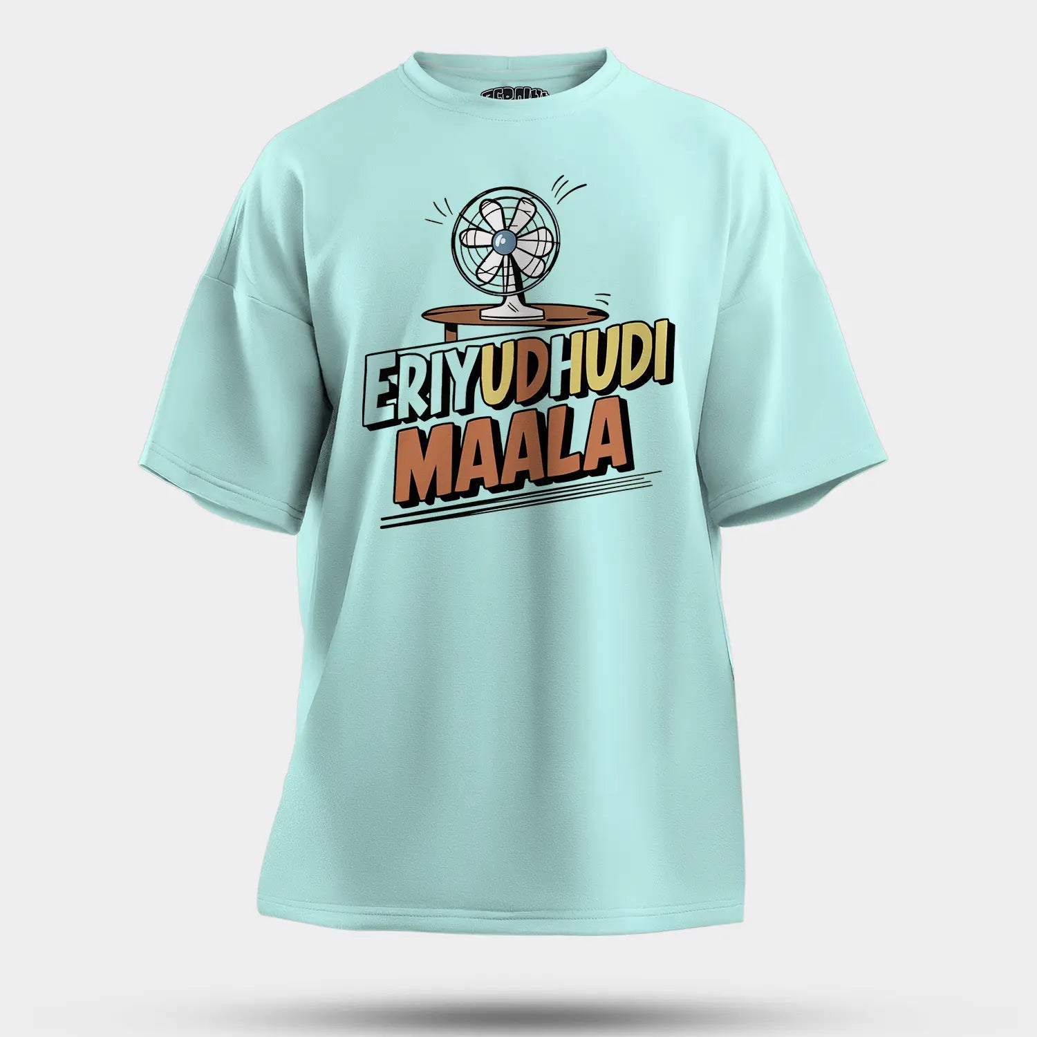 Eriyudhudi Maala Men/Unisex Oversized T-Shirt in Mint Color