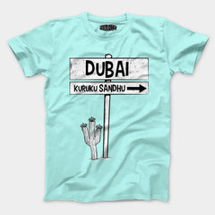 Dubai Kuruku Sandhu Men/Unisex T-Shirt in Mint Color