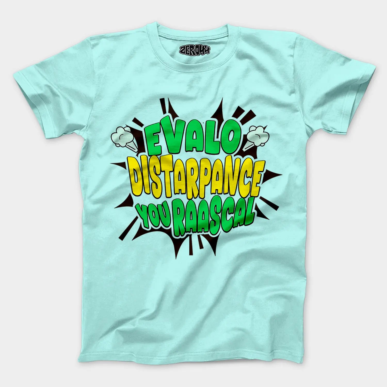 Evalo Distarpance You Raascal Men/Unisex T-Shirt in Mint Color