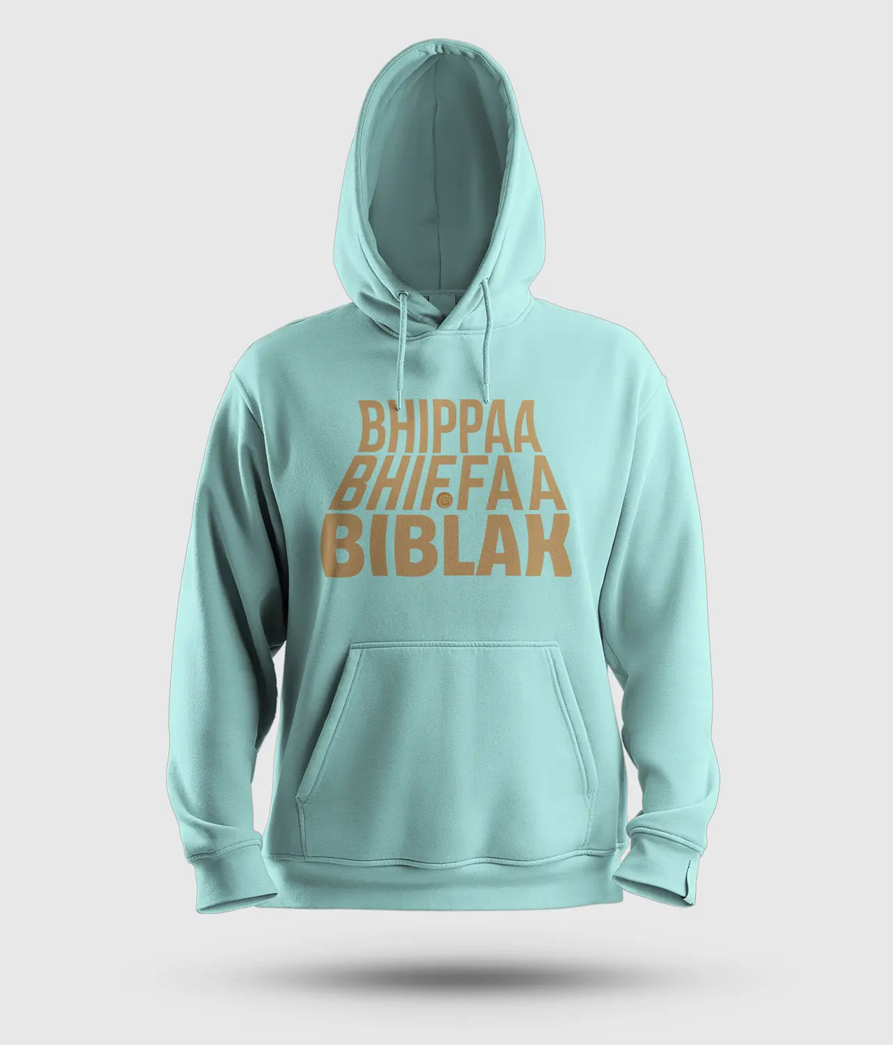 Bhippa Bhiffa Biblak Men/Unisex Hoodie in Mint Color