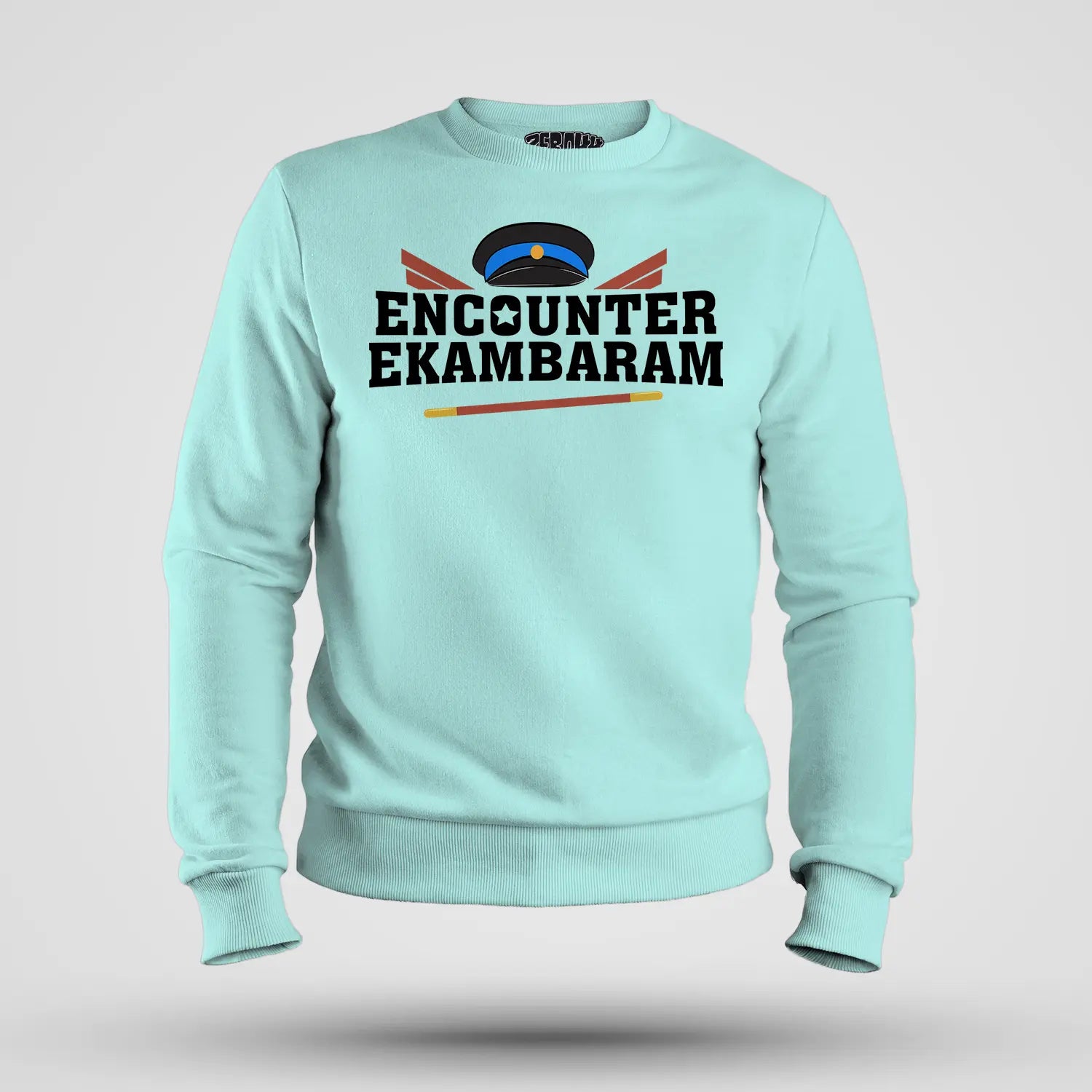 Encounter Ekambaram Men/Unisex Sweatshirt in Mint Color
