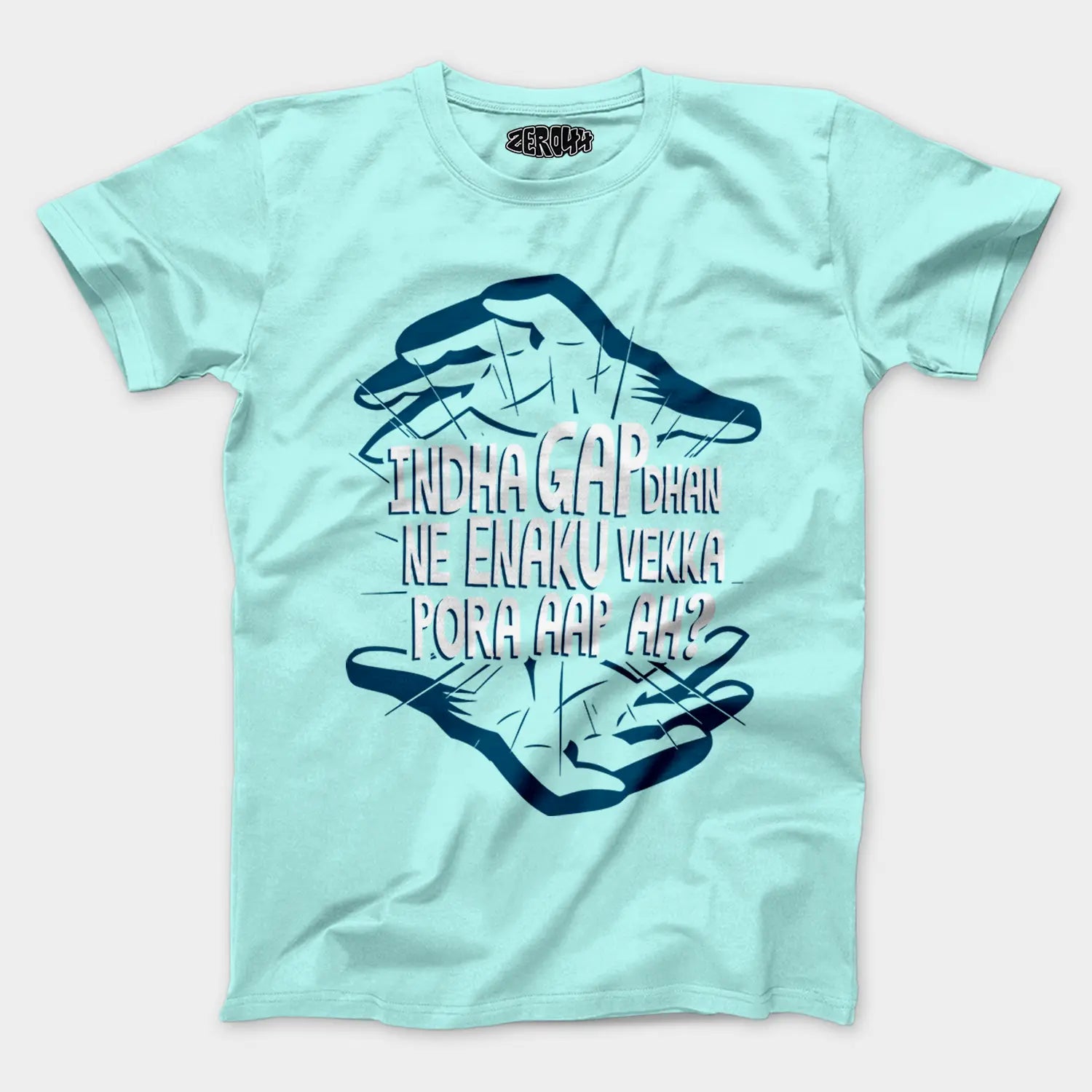 Indha Gap Dhan Ne Enaku Vekka Pora Aap Ah? Men/Unisex T-Shirt in Mint Color