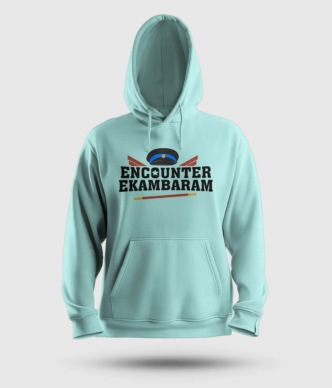 Encounter Ekambaram Men/Unisex Hoodie in Mint Color