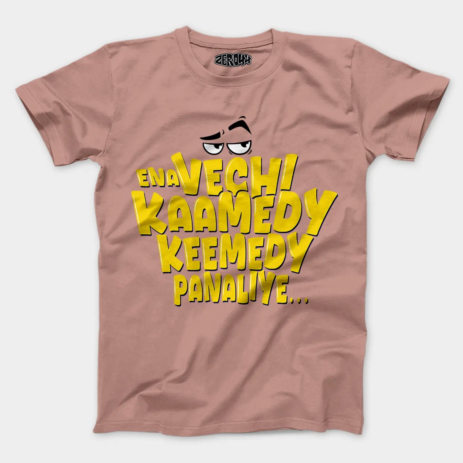 Ena Vechi Kaamedy Keemady Panaliye Men/Unisex T-Shirt in Mushroom Color