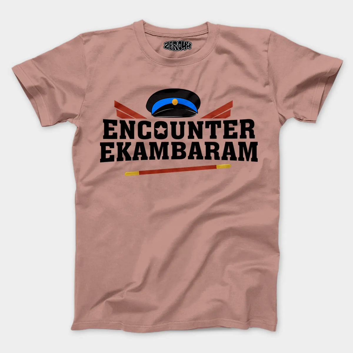 Encounter Ekambaram Men/Unisex T-Shirt in Mushroom Color