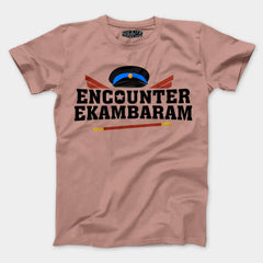 Encounter Ekambaram Men/Unisex T-Shirt in Mushroom Color