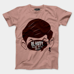 Be Happy Cool Down Cool Down Cool Down Men/Unisex T-Shirt in Mushroom Color