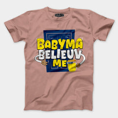 Babyma Belieuv Me Men/Unisex T-Shirt in Mushroom Color