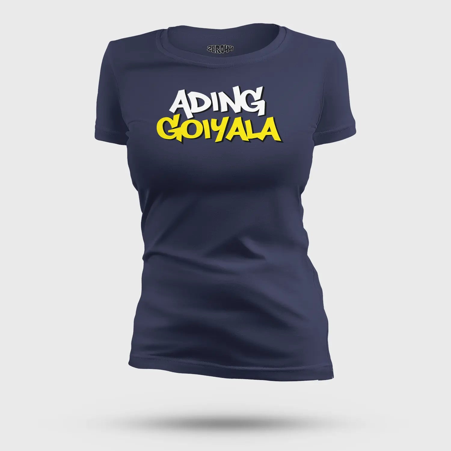 Ading Goiyala Women's T-Shirt in Navy Blue Color