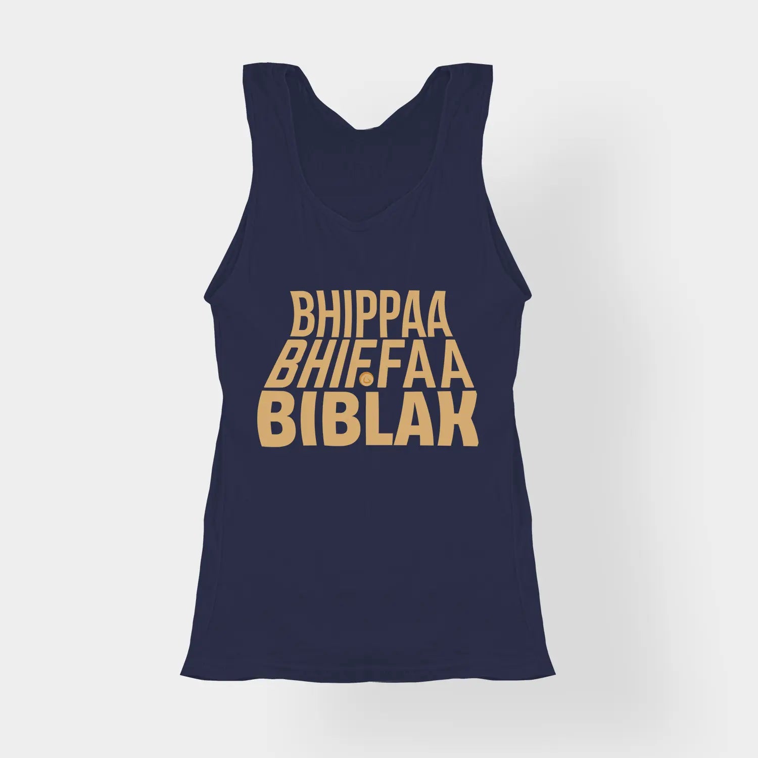 Bhippa Bhiffa Biblak Women's Tank Top in Navy Blue Color