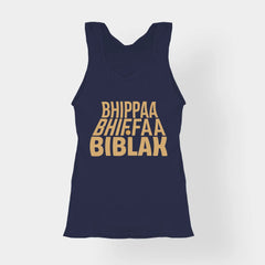 Bhippa Bhiffa Biblak Women's Tank Top in Navy Blue Color