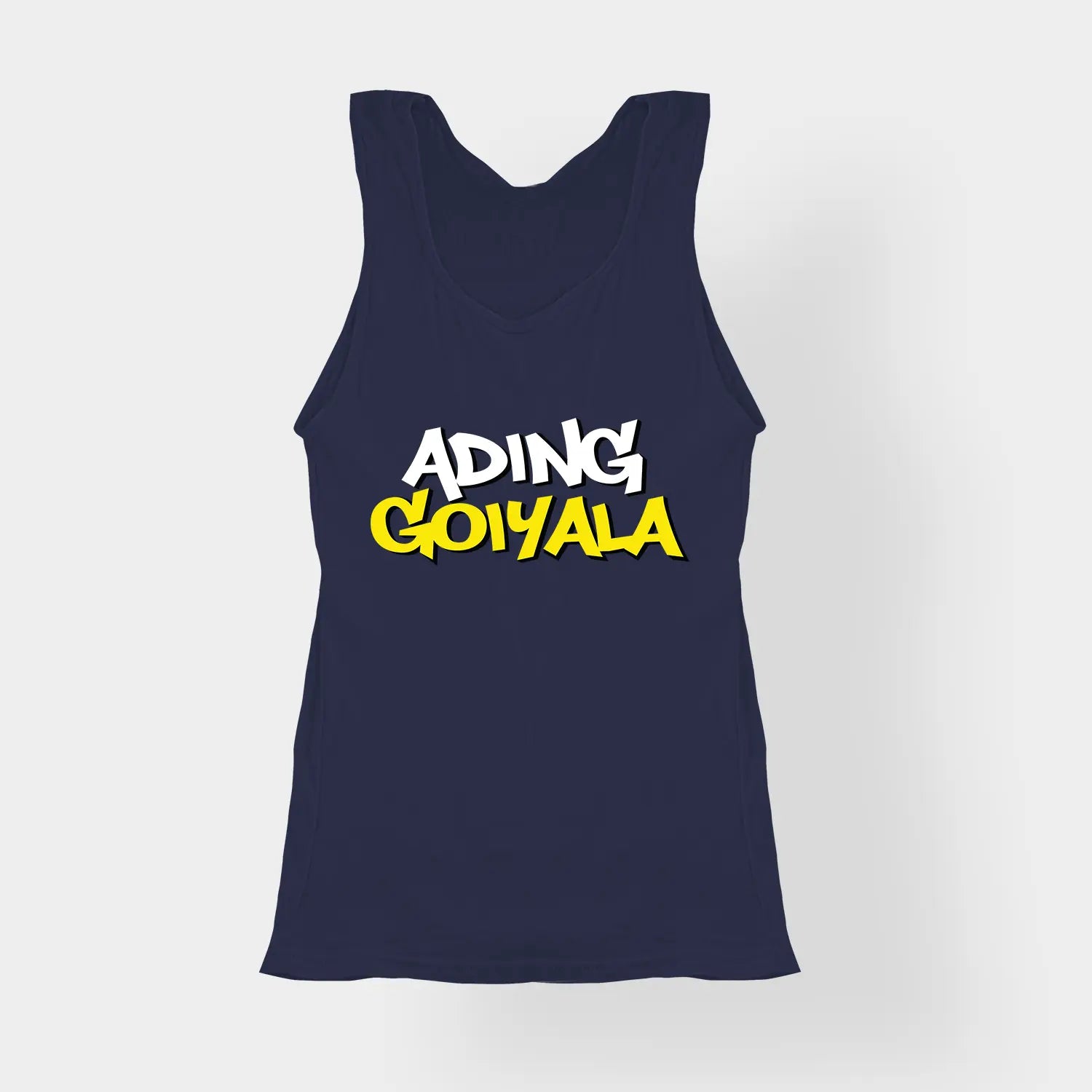 Ading Goiyala Women's Tank Top in Navy Blue Color