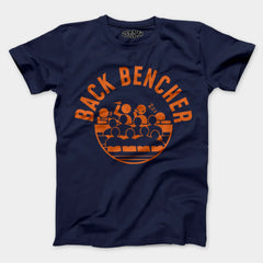 Back Bencher Men/Unisex T-Shirt in Navy Blue Color
