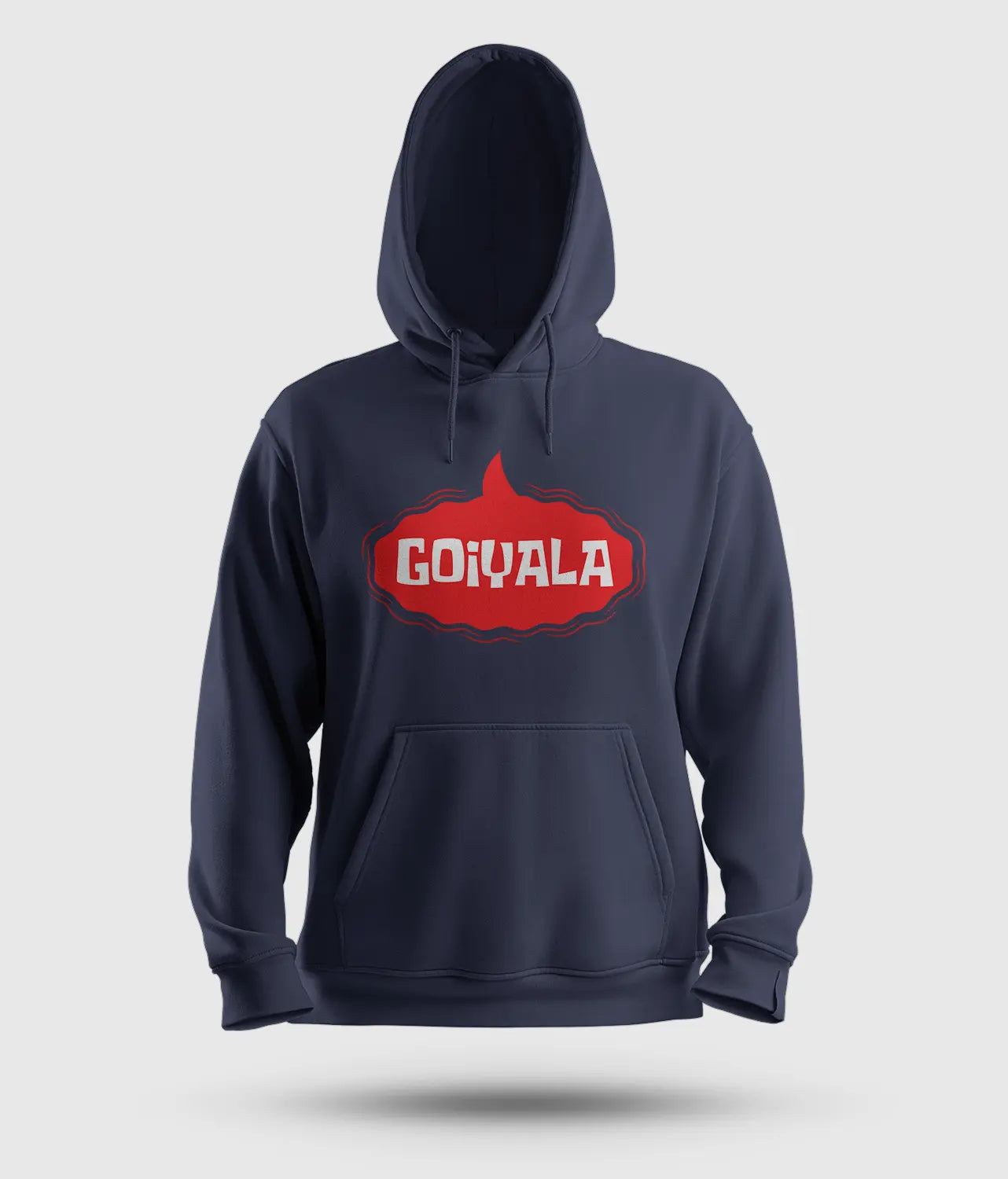 Goiyala Men/Unisex Hoodie in Navy Blue Color
