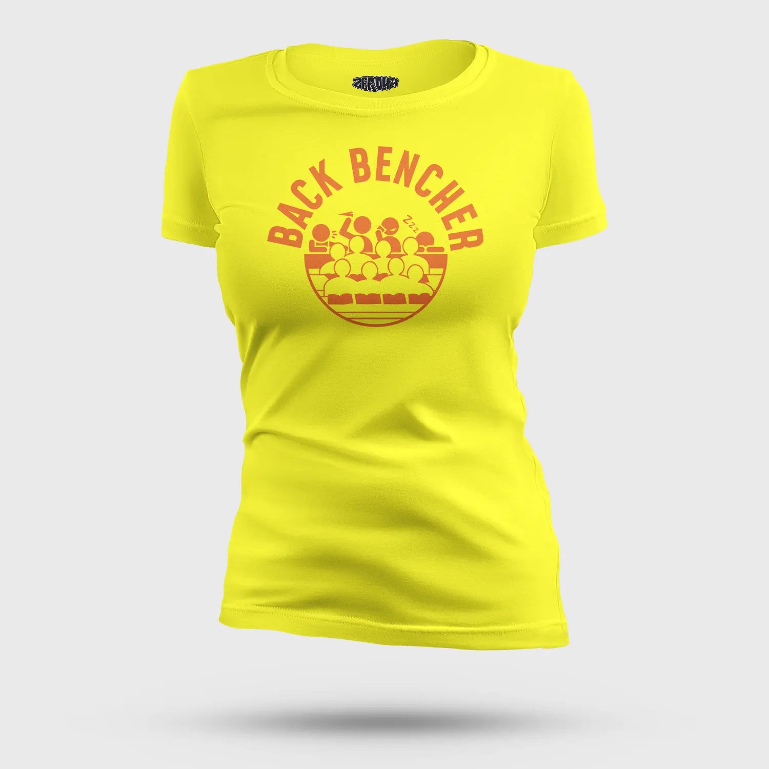 Back Bencher Women's T-Shirt in New Yellow Color