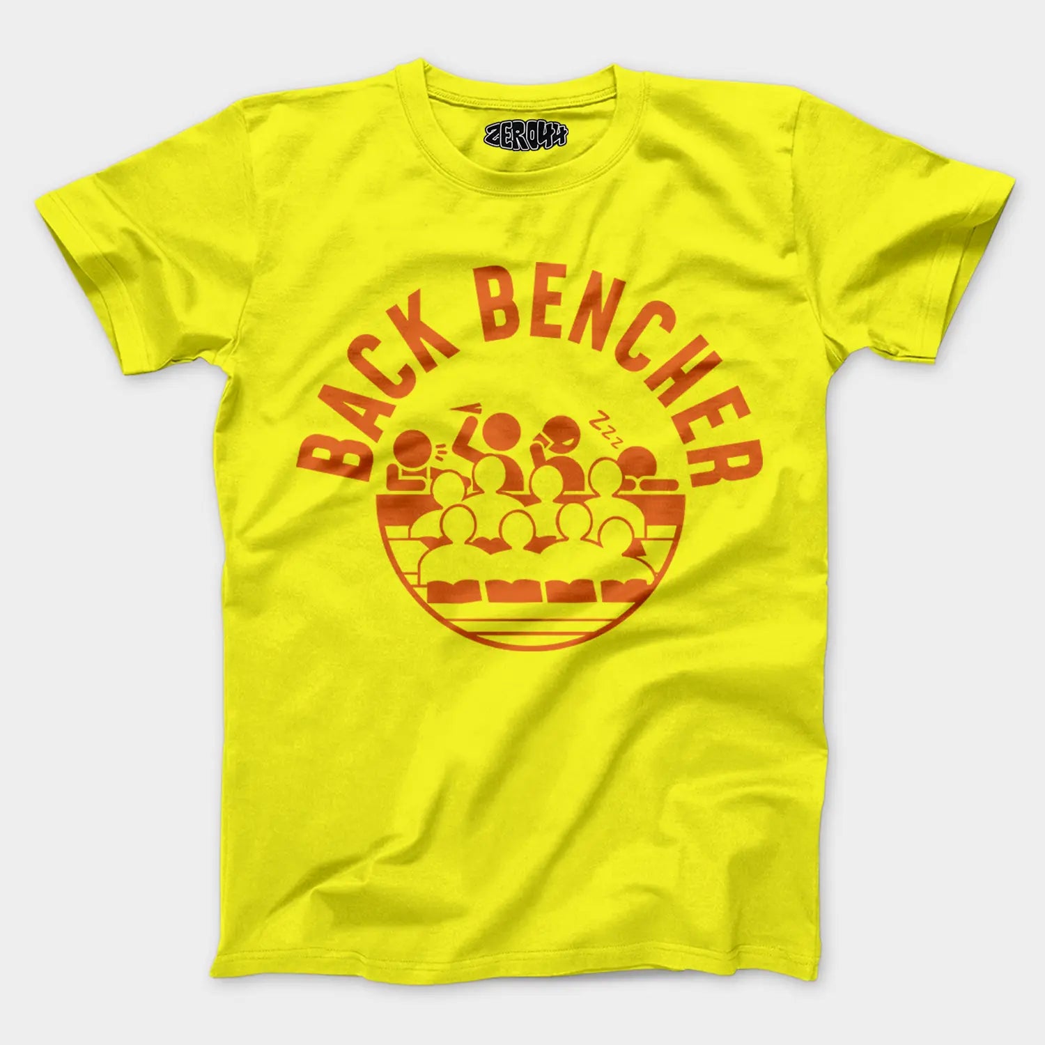 Back Bencher Men/Unisex T-Shirt in New Yellow Color
