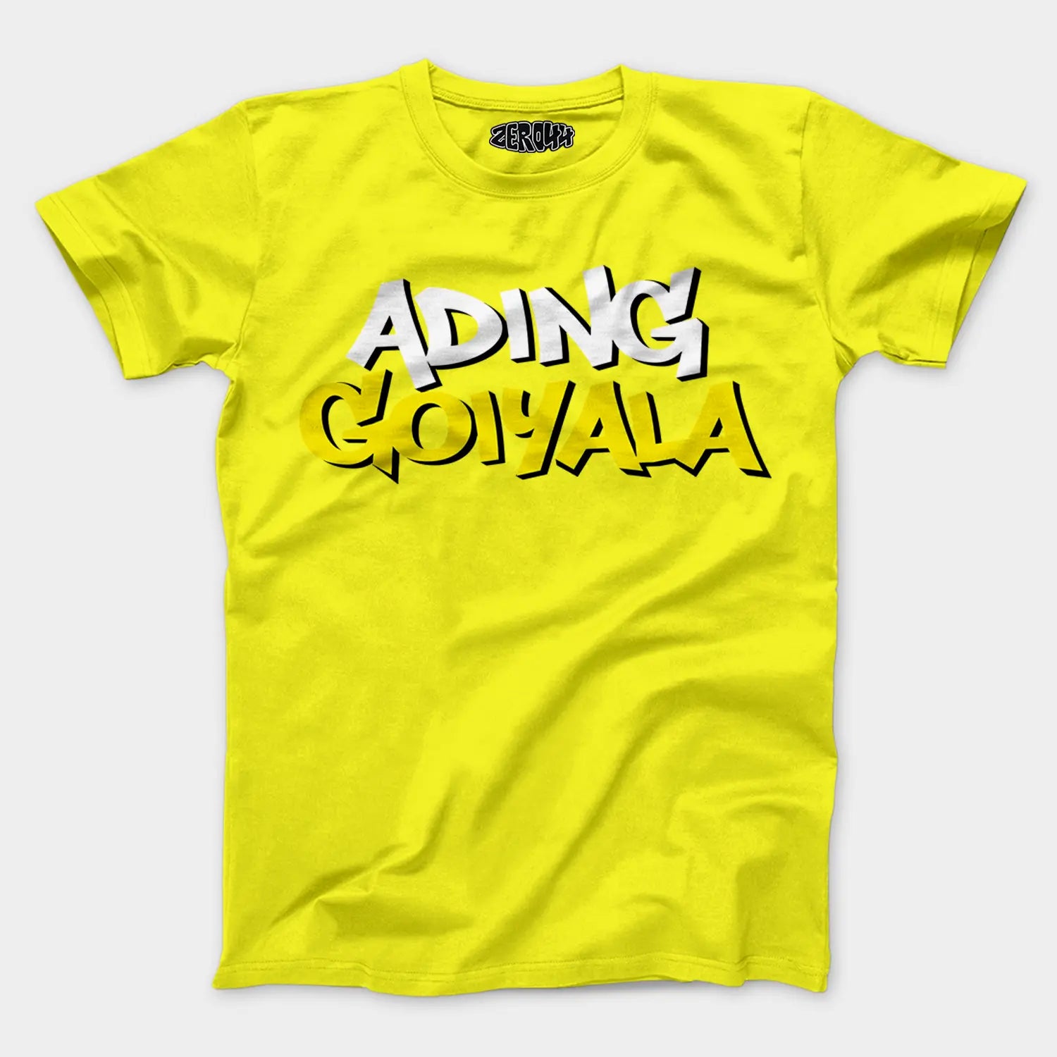 Ading Goiyala Men/Unisex T-Shirt in New Yellow Color