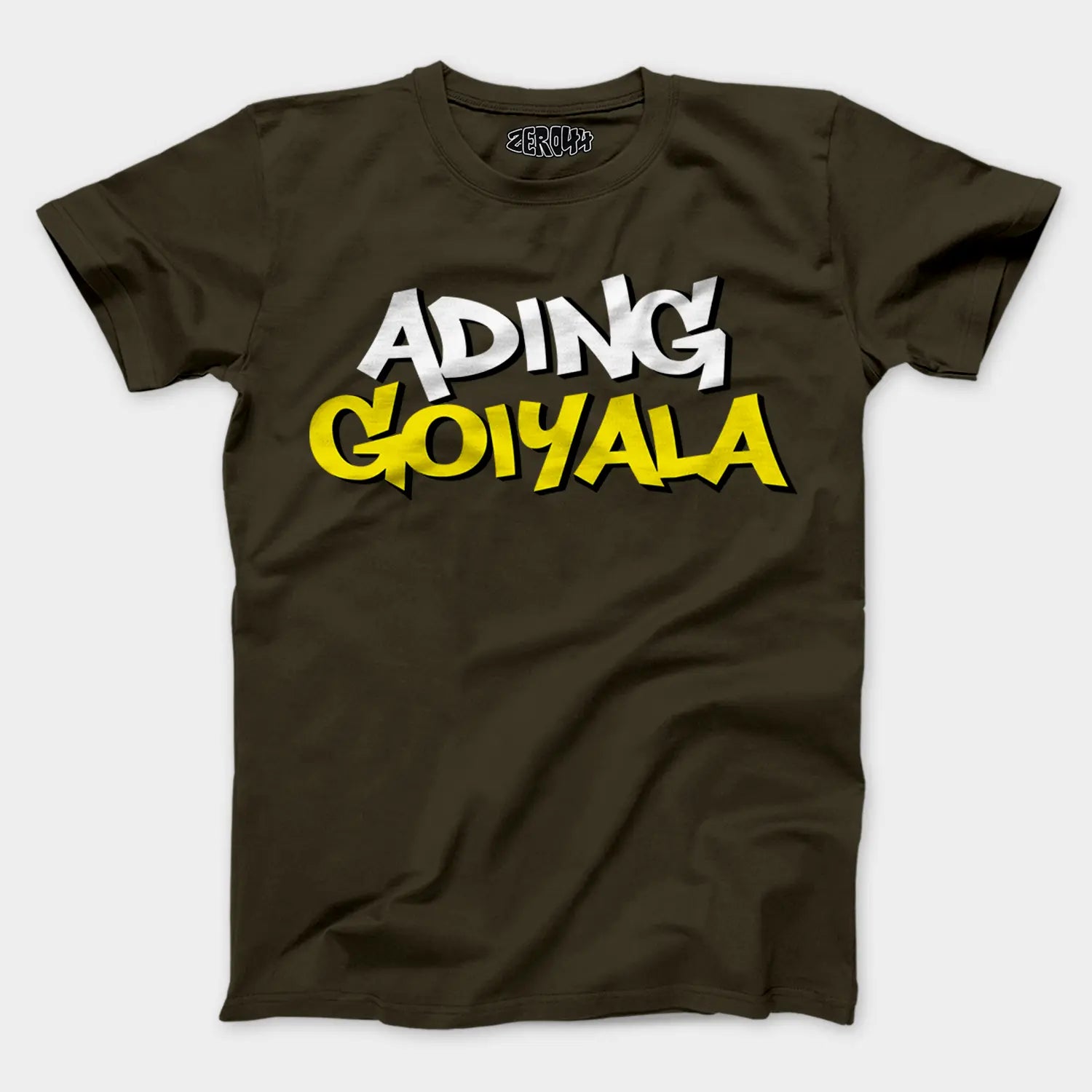 Ading Goiyala Men/Unisex T-Shirt in Olive Green Color