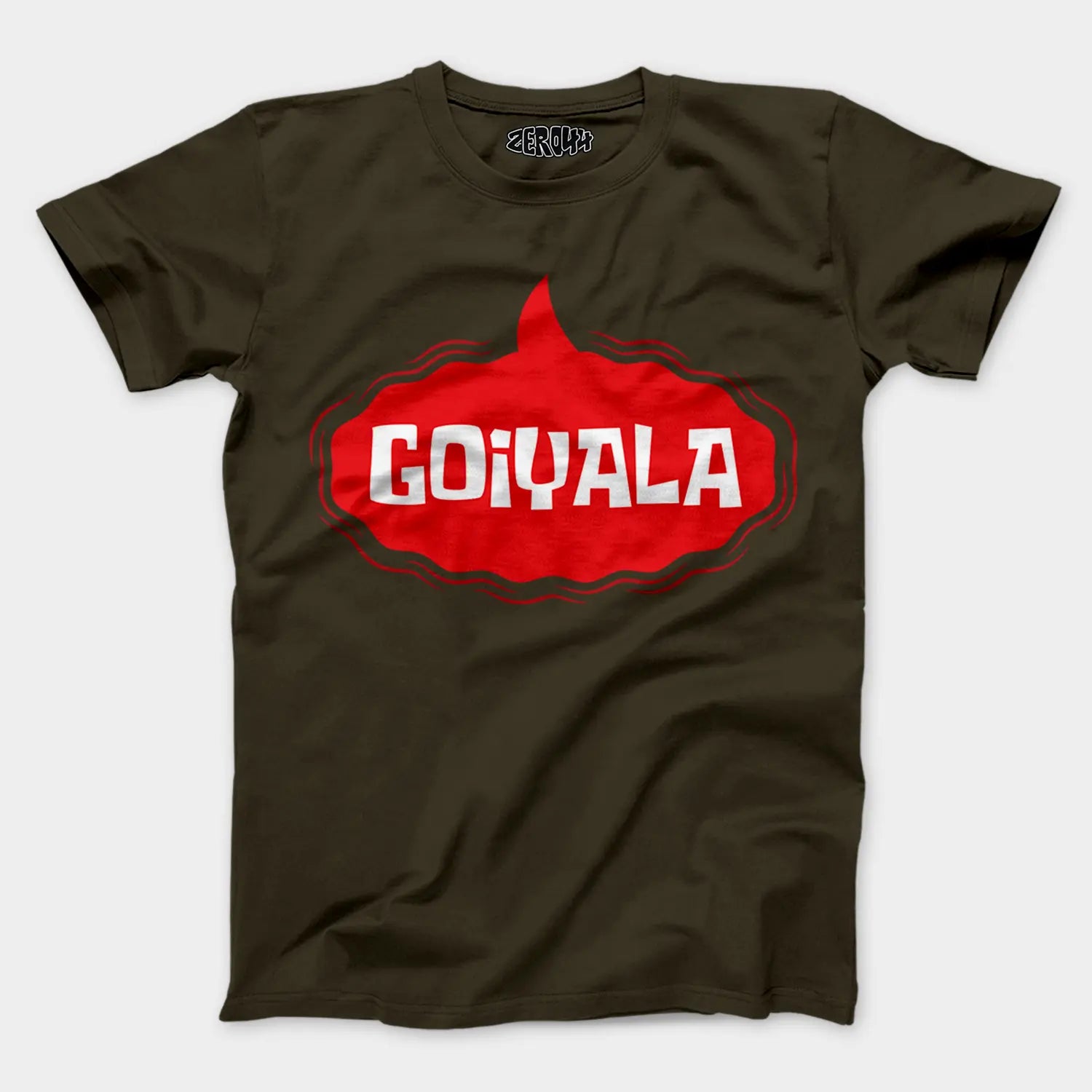 Goiyala Men/Unisex T-Shirt in Olive Green Color