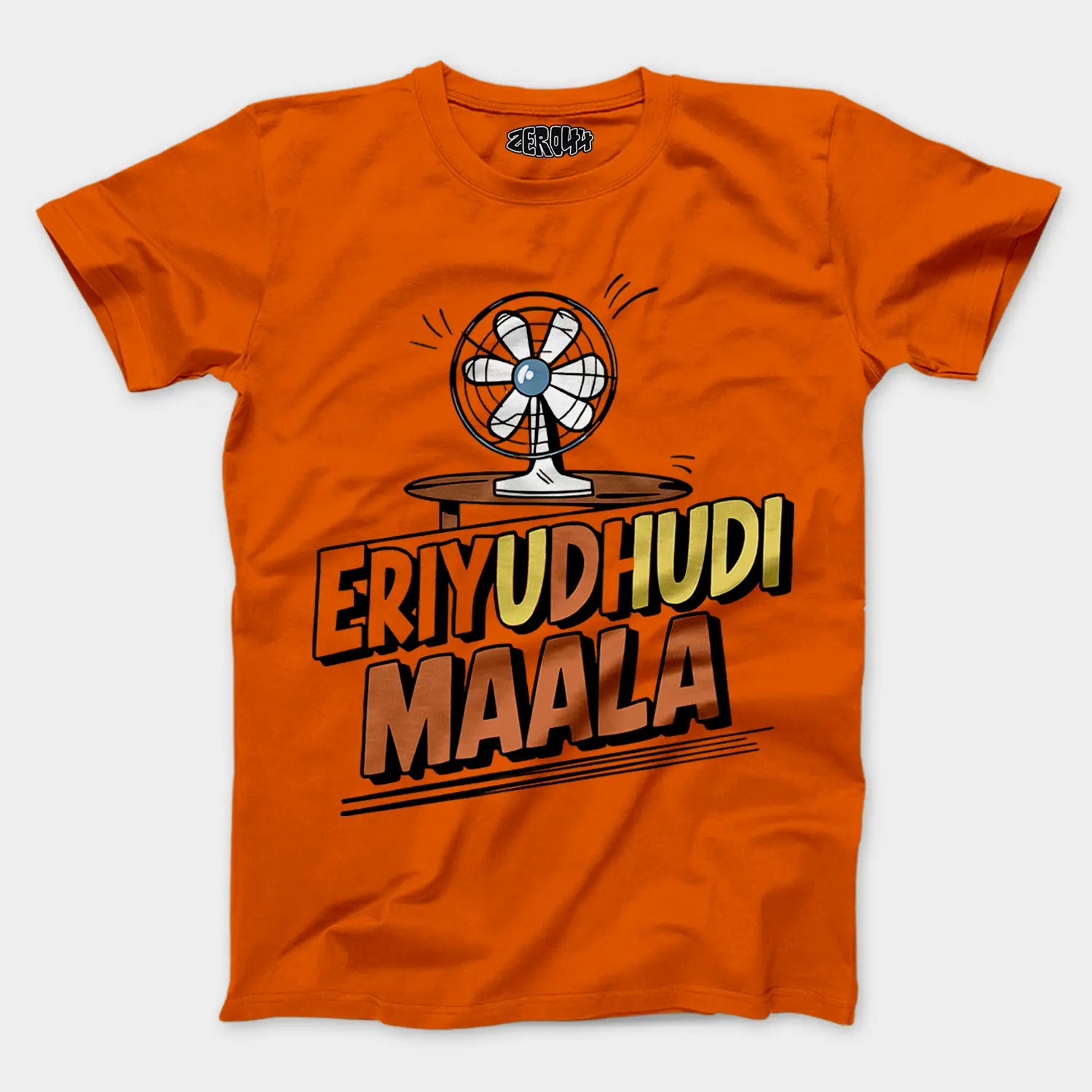 Eriyudhudi Maala Men/Unisex T-Shirt in Orange Color
