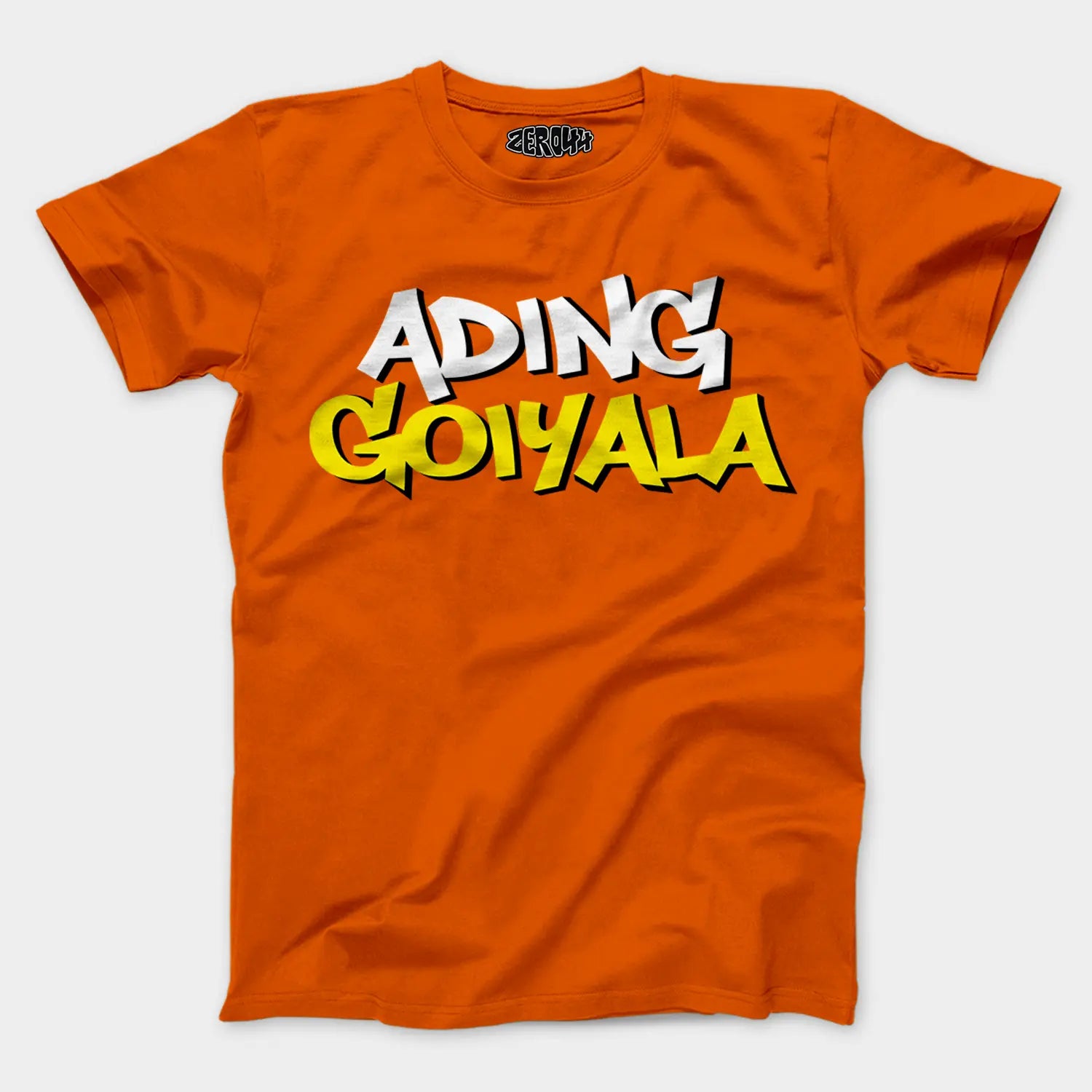 Ading Goiyala Men/Unisex T-Shirt in Orange Color