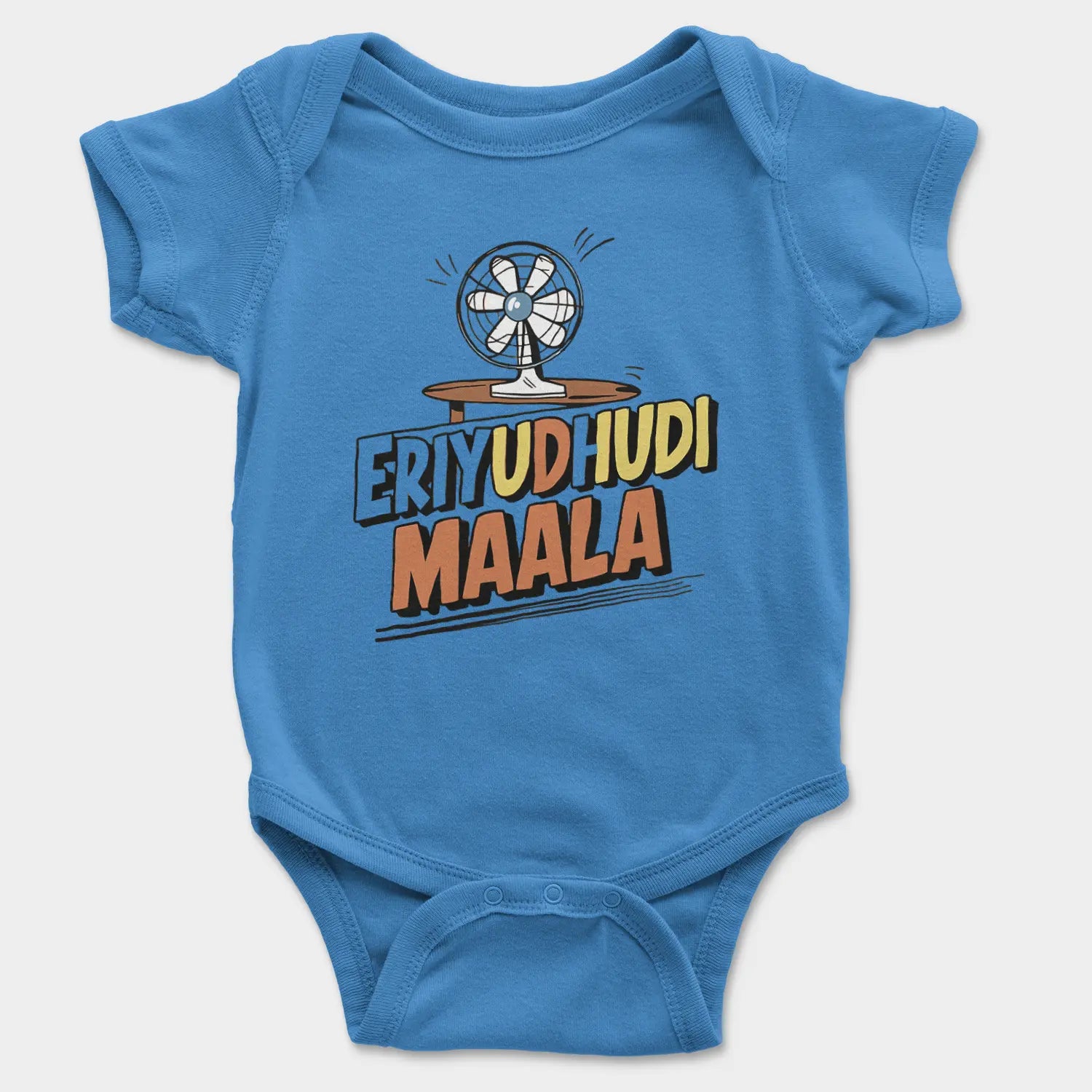 Eriyudhudi Maala Onesie/Romper in Orchid Blue Color