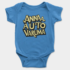 Anna Auto Varuma Onesie/Romper in Orchid Blue Color