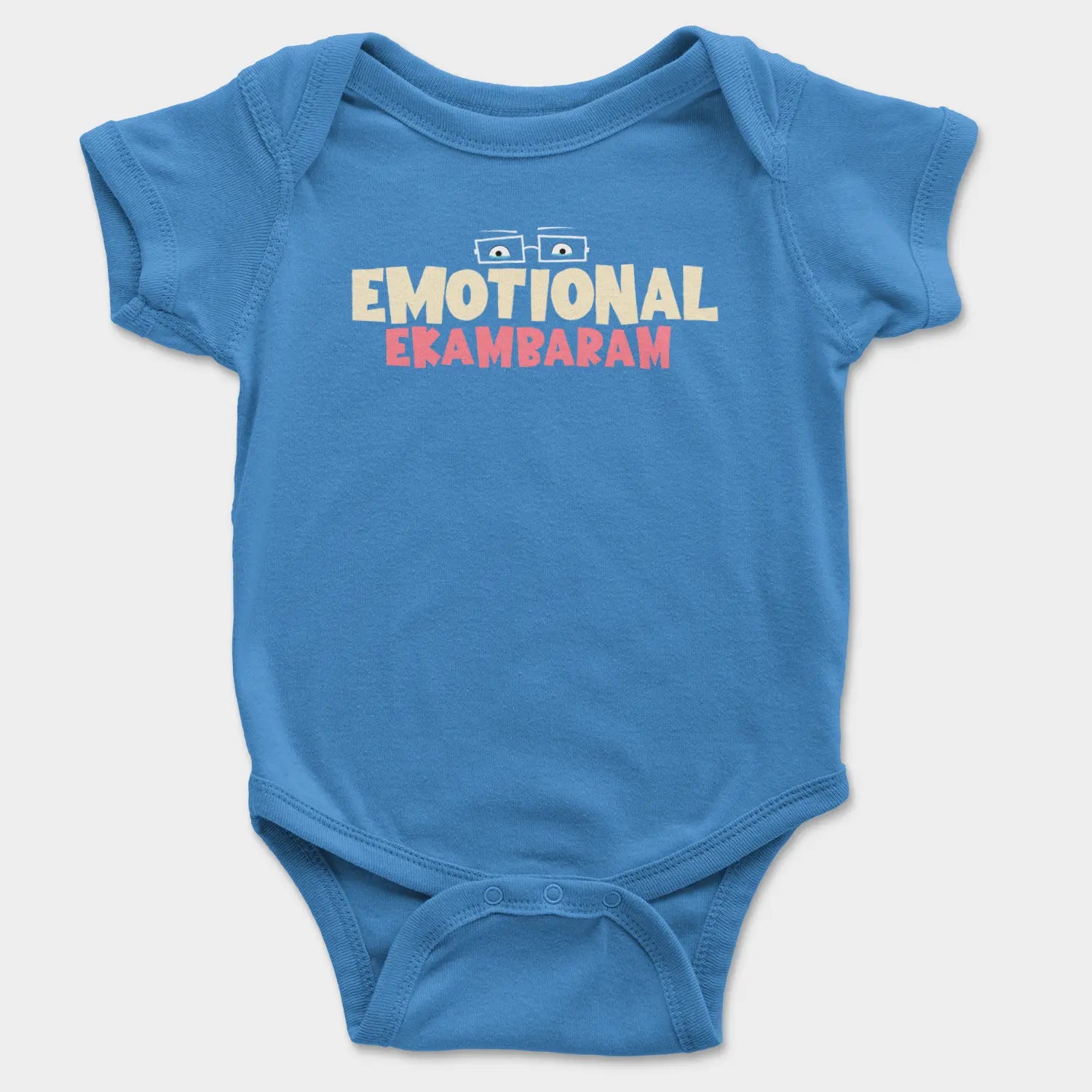 Emotional Ekambaram Onesie/Romper in Orchid Blue Color
