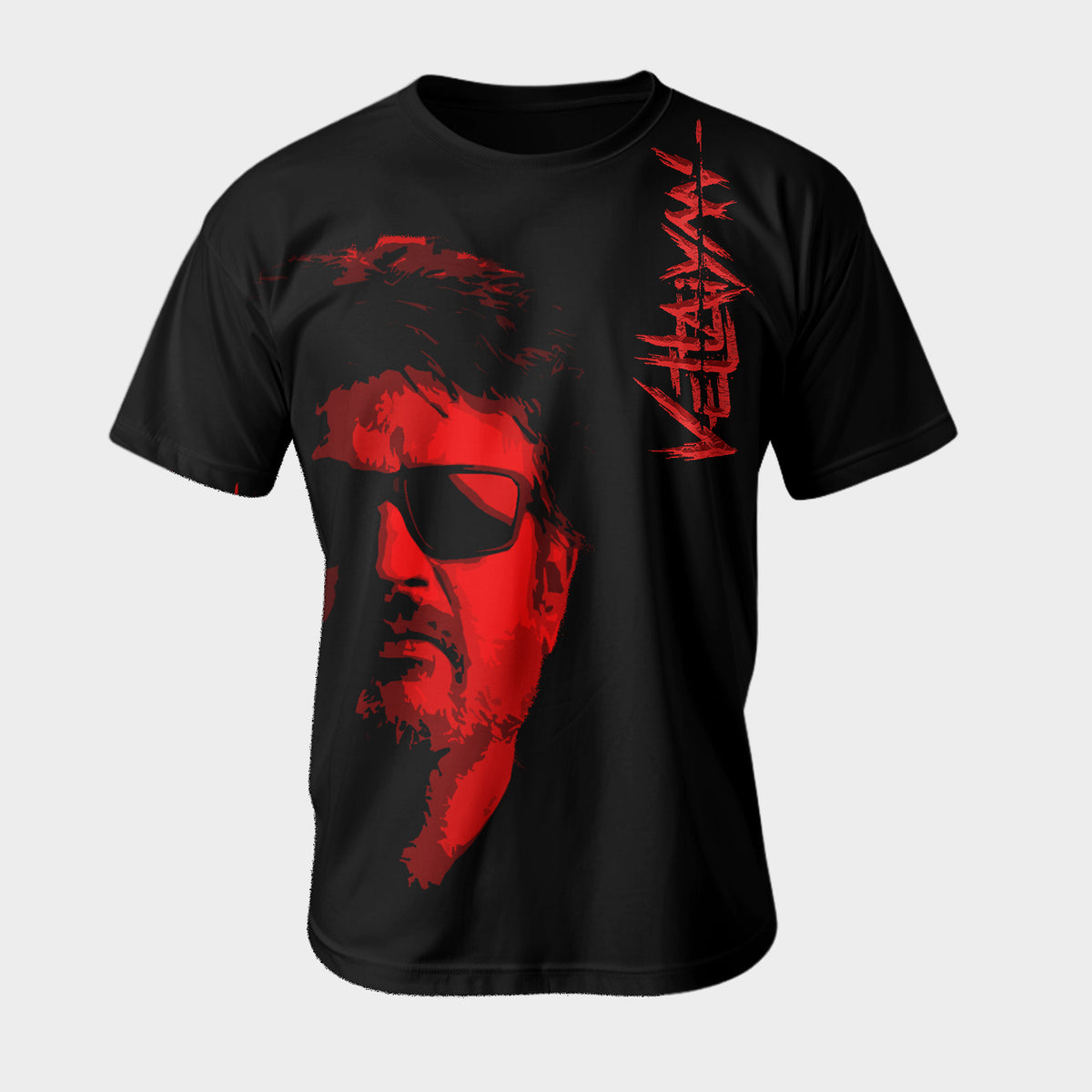Oversized Rajini Vettaiyan Side Face Men/Unisex T-Shirt