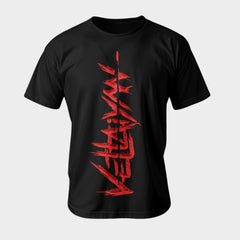 Oversized Vettaiyan Vertical Movie Title Men/Unisex T-Shirt