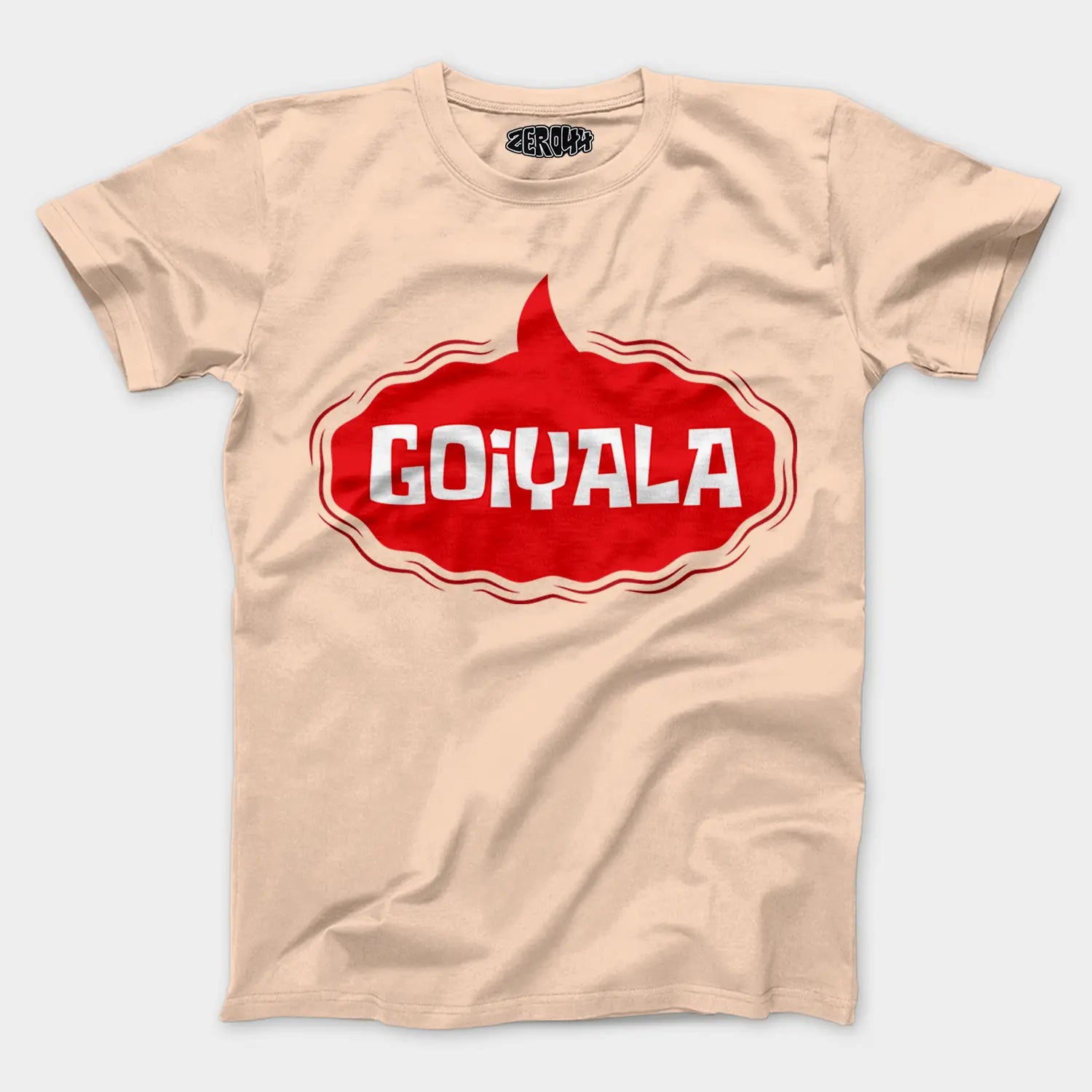 Goiyala Men/Unisex T-Shirt in Peach Color