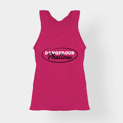 Dangerous Phellow Women's Tank Top in Pink Color