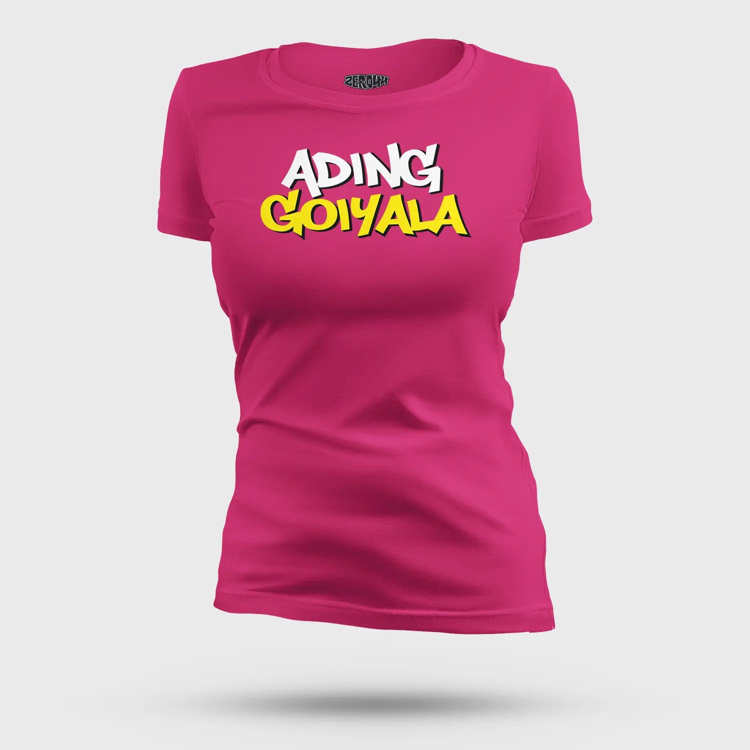 Ading Goiyala Women's T-Shirt in Pink Color