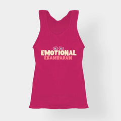 Emotional Ekambaram Women's Tank Top in Pink Color