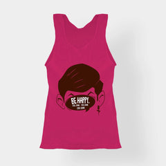 Be Happy Cool Down Cool Down Cool Down Women's Tank Top in Pink Color