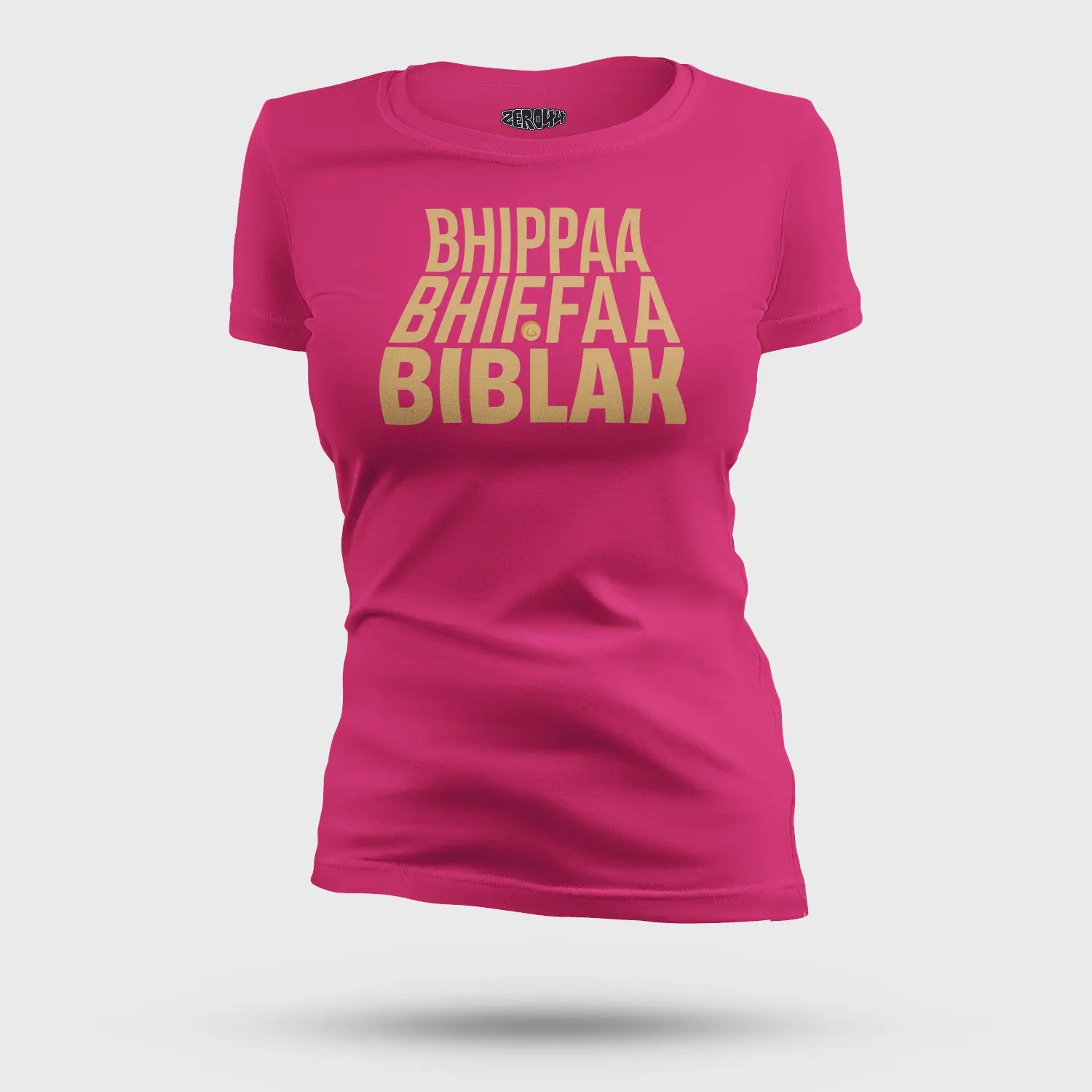 Bhippa Bhiffa Biblak Women's T-Shirt in Pink Color