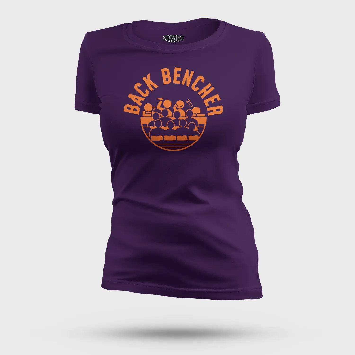 Back Bencher Women's T-Shirt in Purple Color