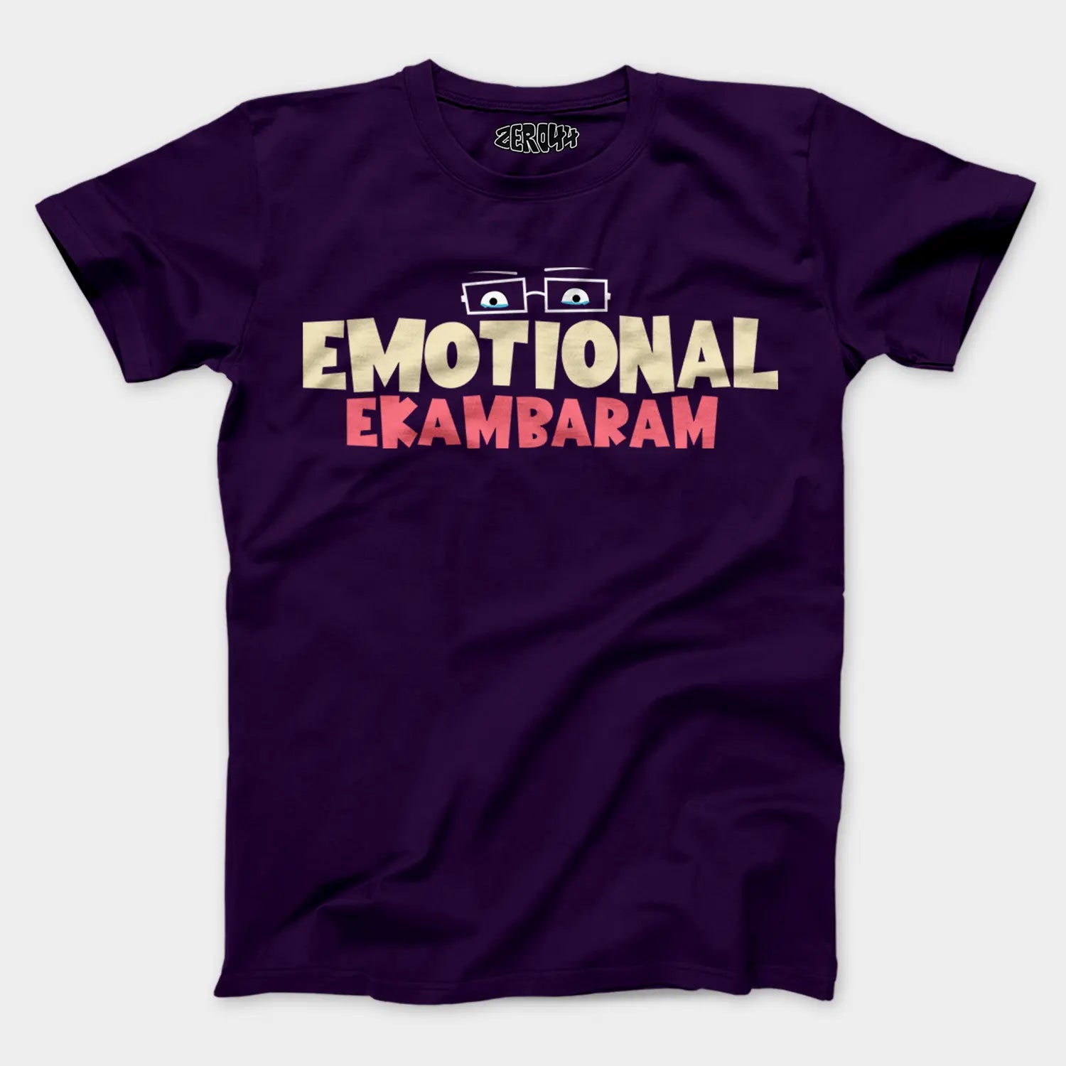 Emotional Ekambaram Men/Unisex T-Shirt in Purple Color
